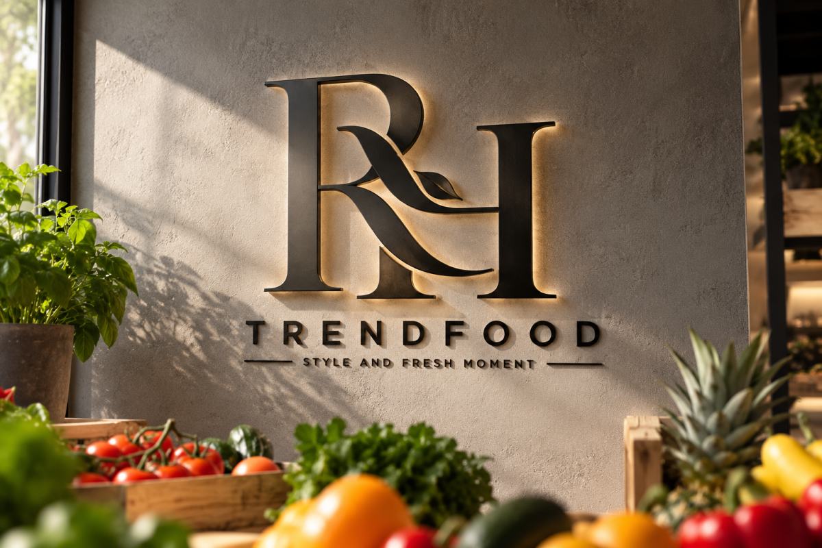 Logo: TRENDFOOD – STYLE AND FRESH MOMENT
