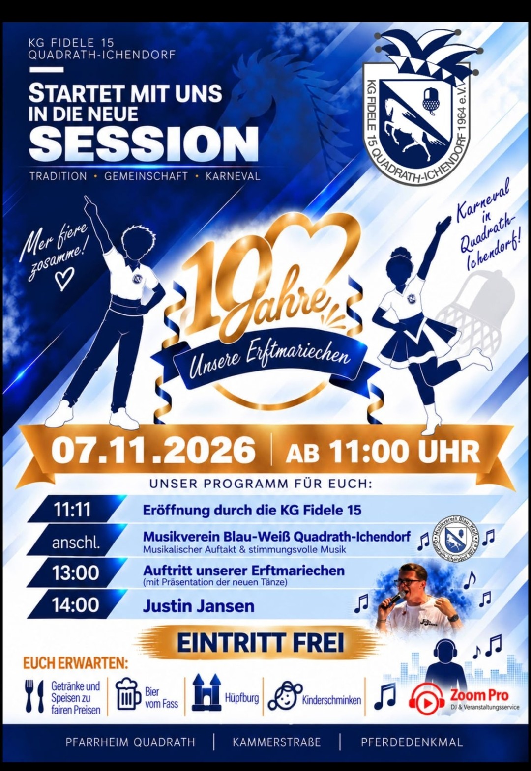 Sessionseröffnung KG Fidele 15